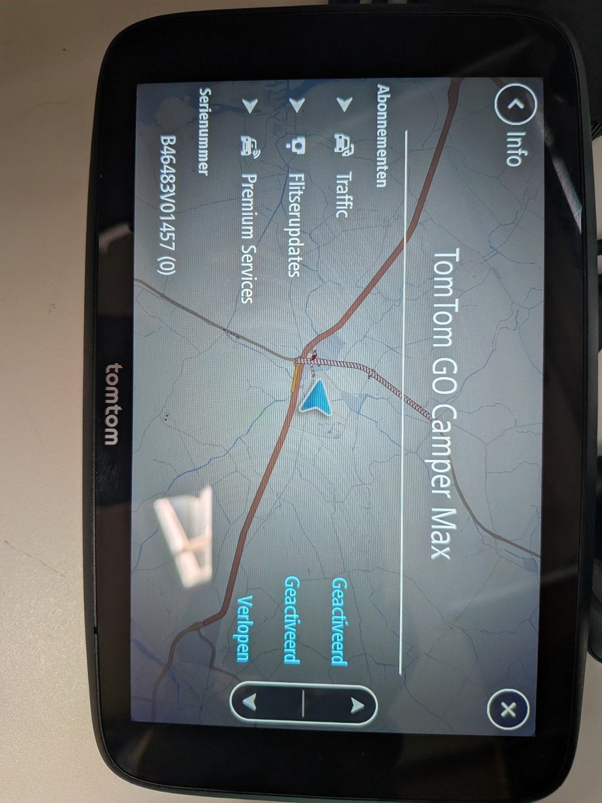 TomTom GO Camper Max 7 inch Wereld 2nd Generation, Verzenden, Zo goed als nieuw