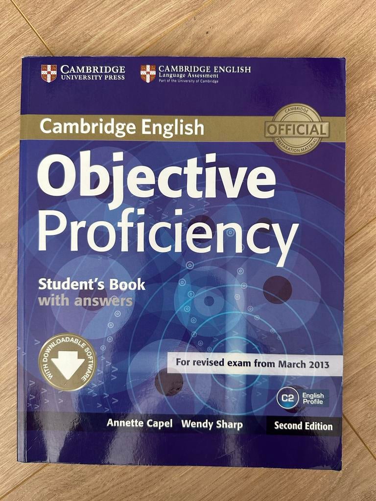 Objective Proficiency, tweede editie (C2 English), Ophalen of Verzenden, Gelezen, Non-fictie