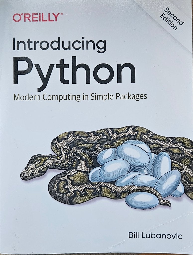 Introducing Python - O'Reilly (Tweede Editie), Ophalen of Verzenden, Zo goed als nieuw, Bill Lubanovic