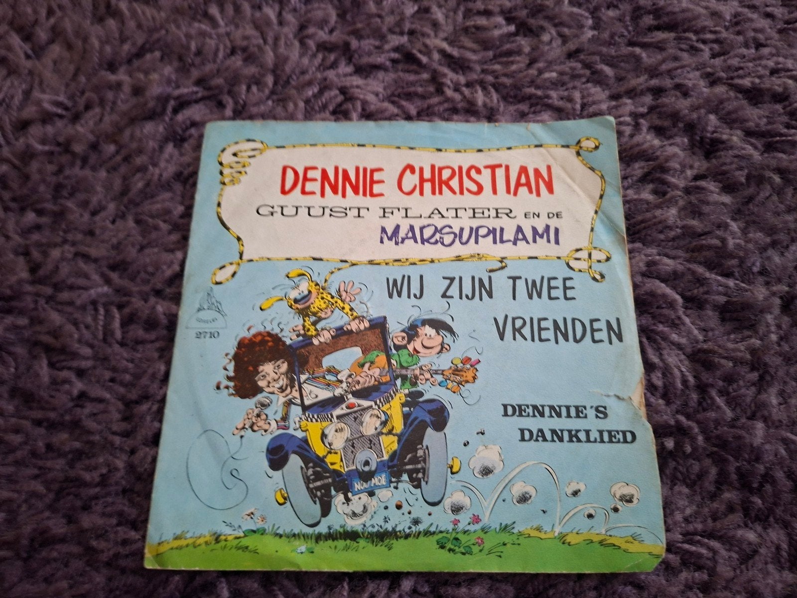 Marsupilami singeltje, Verzamelen, Ophalen of Verzenden