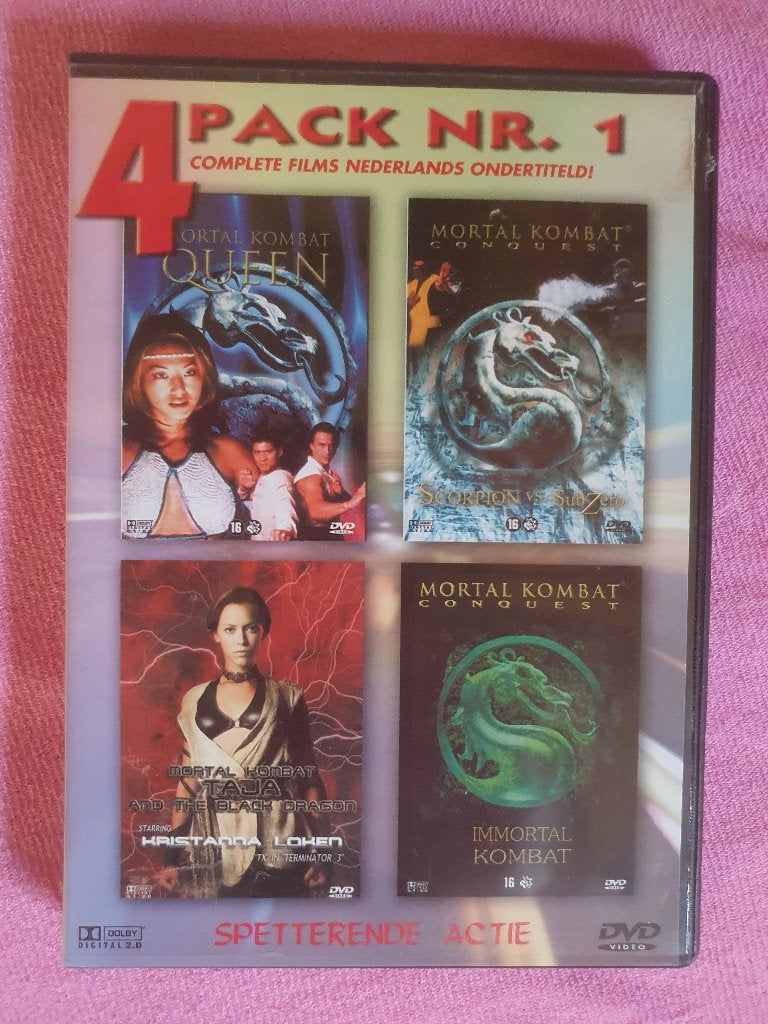 Mortal Kombat Conquest: 4 Pack Nr. 1, Alle leeftijden, Ophalen of Verzenden, Gebruikt, Martial Arts