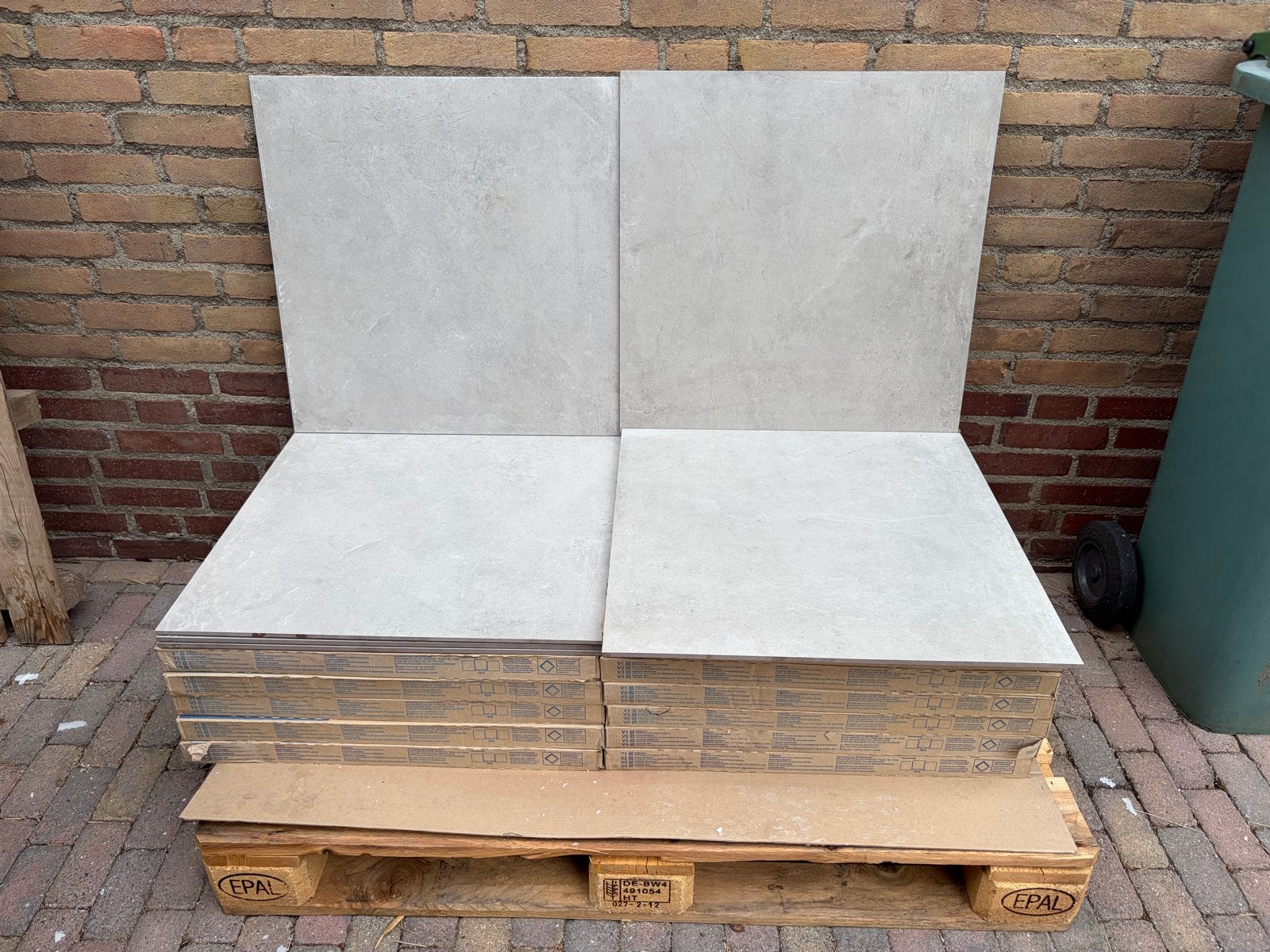 18m2 Portobello vloer/wand tegels 60x60cm betonlook, Doe-het-zelf en Verbouw, Tegels, Ophalen, 60 cm of meer, Keramiek, Nieuw