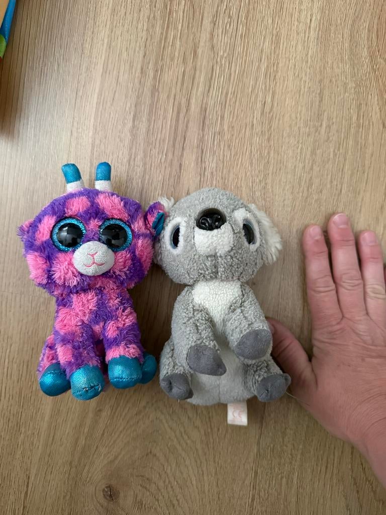 Ty Beanie Boos Koala en Sky High knuffels, Kinderen en Baby's, Speelgoed | Knuffels en Pluche, Ophalen, Gebruikt, Met label, Meerkleurig