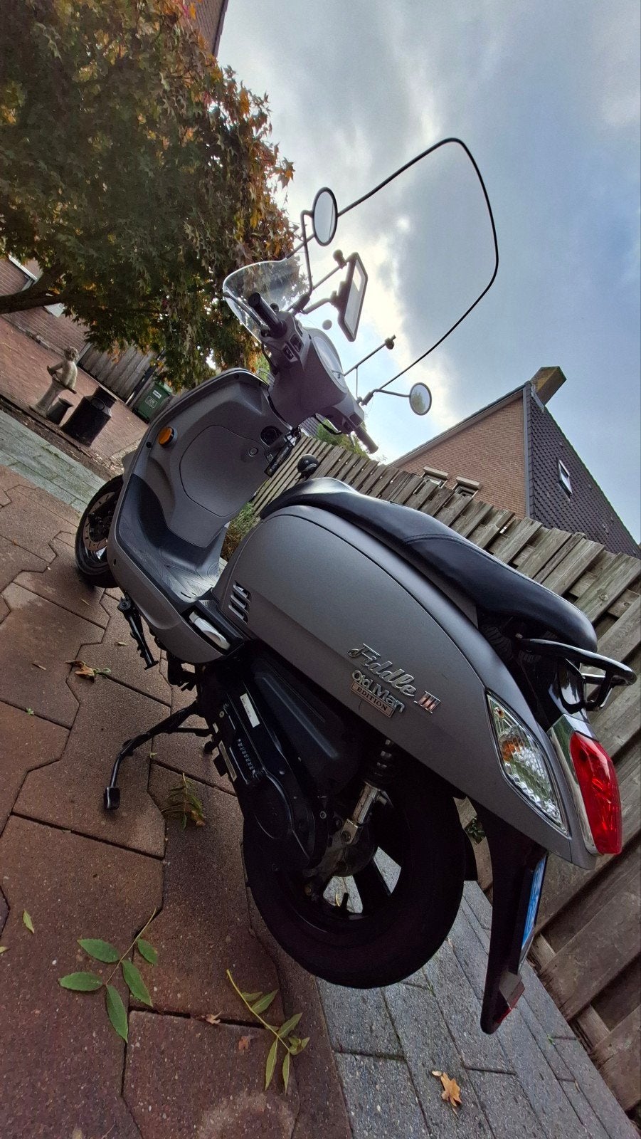 Sym Fiddle 3 - Blauw Kenteken 2e eigenaar, Ophalen, Gebruikt, Benzine, SYM