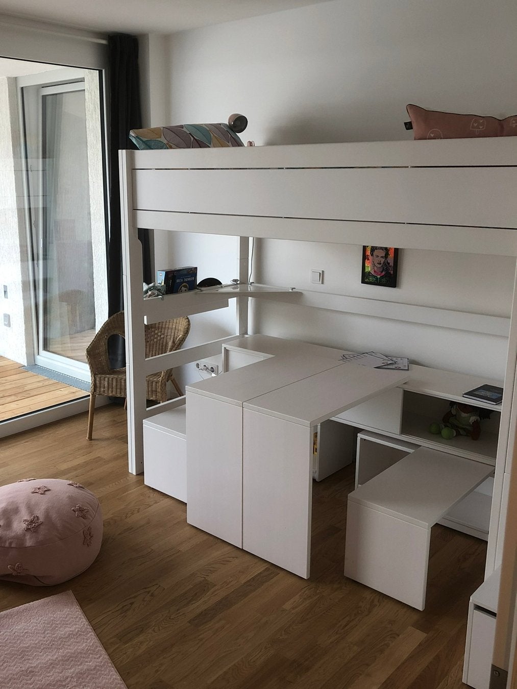 Deens design kinderbureau + kast (2 in 1), Kinderen en Baby's, Gebruikt, Kast, 70 cm of meer, 100 cm of meer