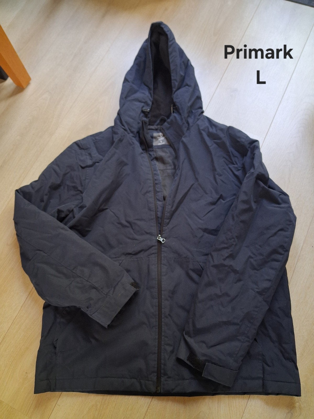 Blauwe winterjas (maat L), Kleding | Heren, Maat 52/54 (L), Gedragen, Primark, Verzenden