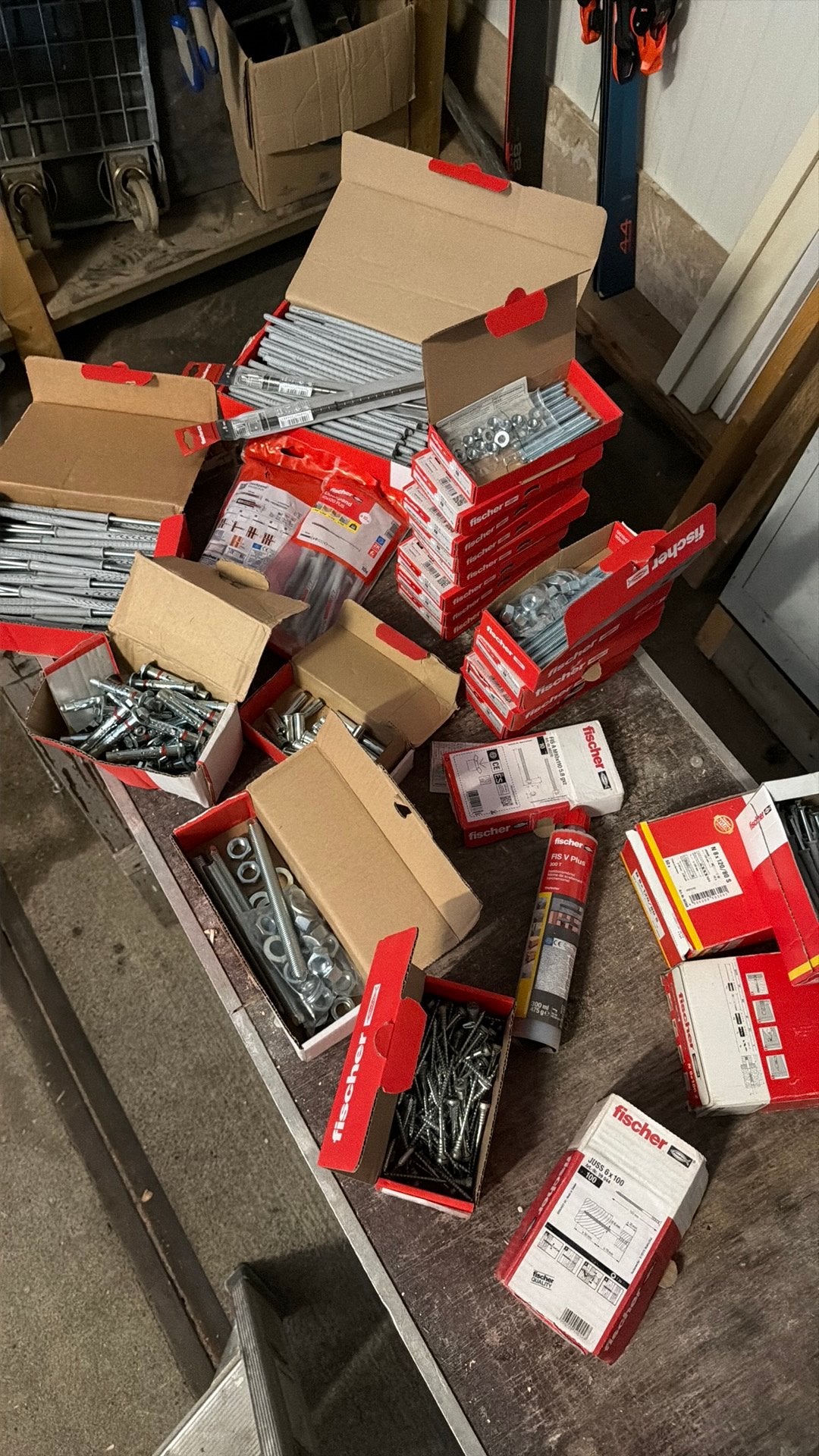 Complete partij Fischer bevestigingsmateriaal, Ophalen of Verzenden, Nieuw