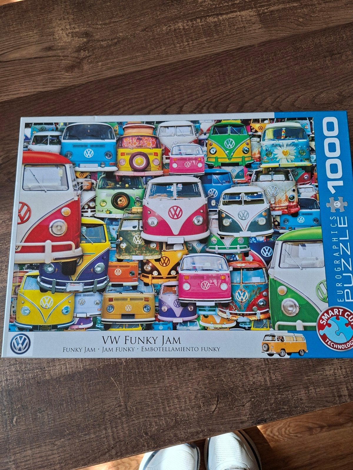 Eurographics VW Funky Jam Legpuzzel 1000 stukjes, Ophalen of Verzenden, 500 t/m 1500 stukjes, Zo goed als nieuw, Legpuzzel