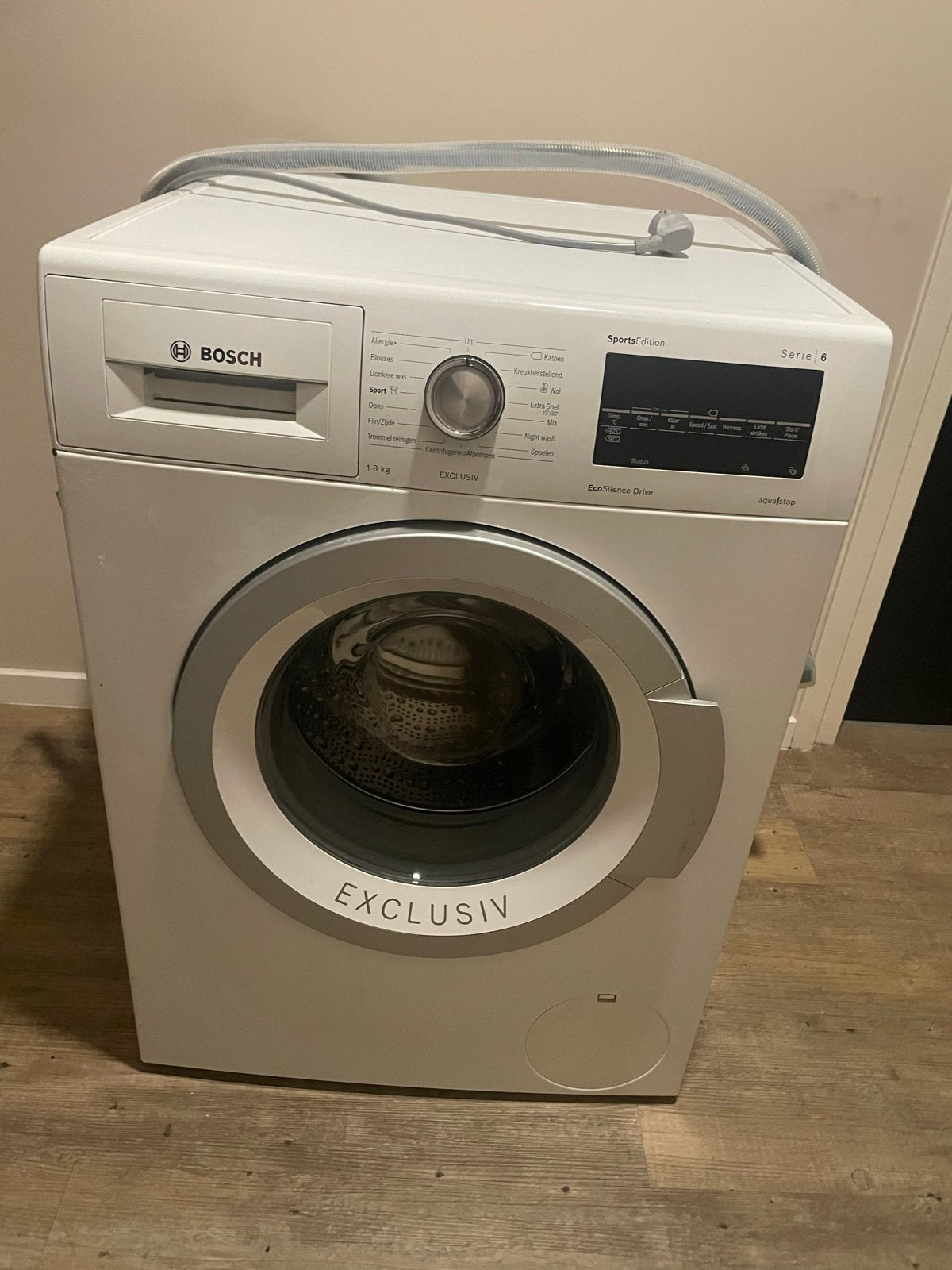 Bosch Wasmachine - 8 kg, 1200 tot 1600 toeren, Gebruikt, 8 tot 10 kg, Ophalen of Verzenden