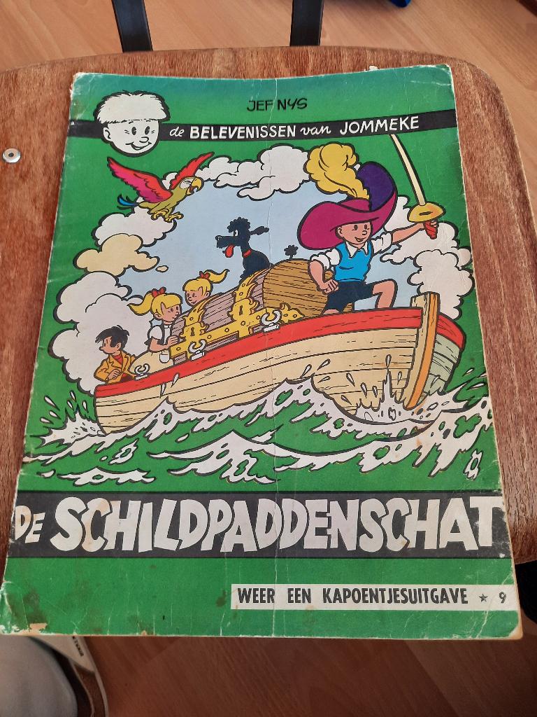 de belevenissen van Jommeke, de schildpaddenschat, Boeken, Stripboeken, Eén stripboek, Ophalen of Verzenden