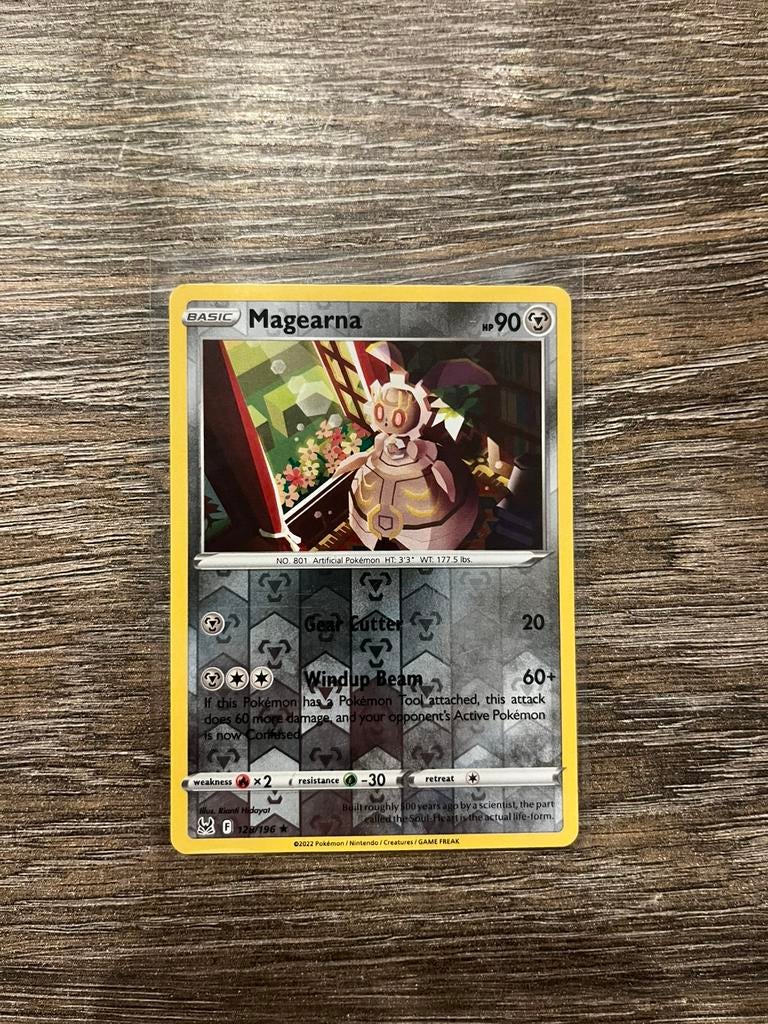 Magearna LOR 128/196 reverse holo, Ophalen of Verzenden, Zo goed als nieuw