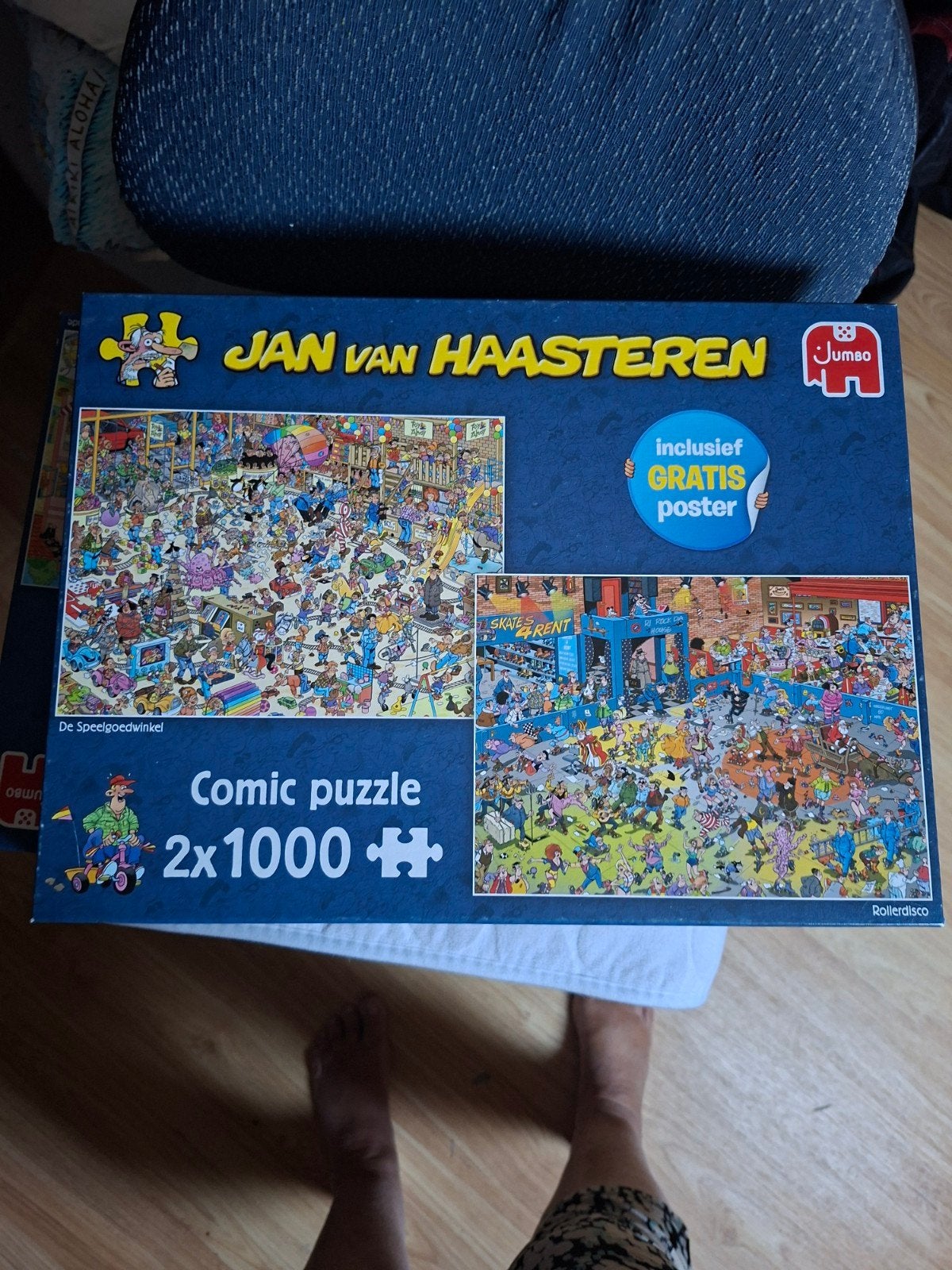 Jan van Haasteren en That's Life puzzels, Hobby en Vrije tijd, Denksport en Puzzels, Ophalen, 500 t/m 1500 stukjes, Zo goed als nieuw