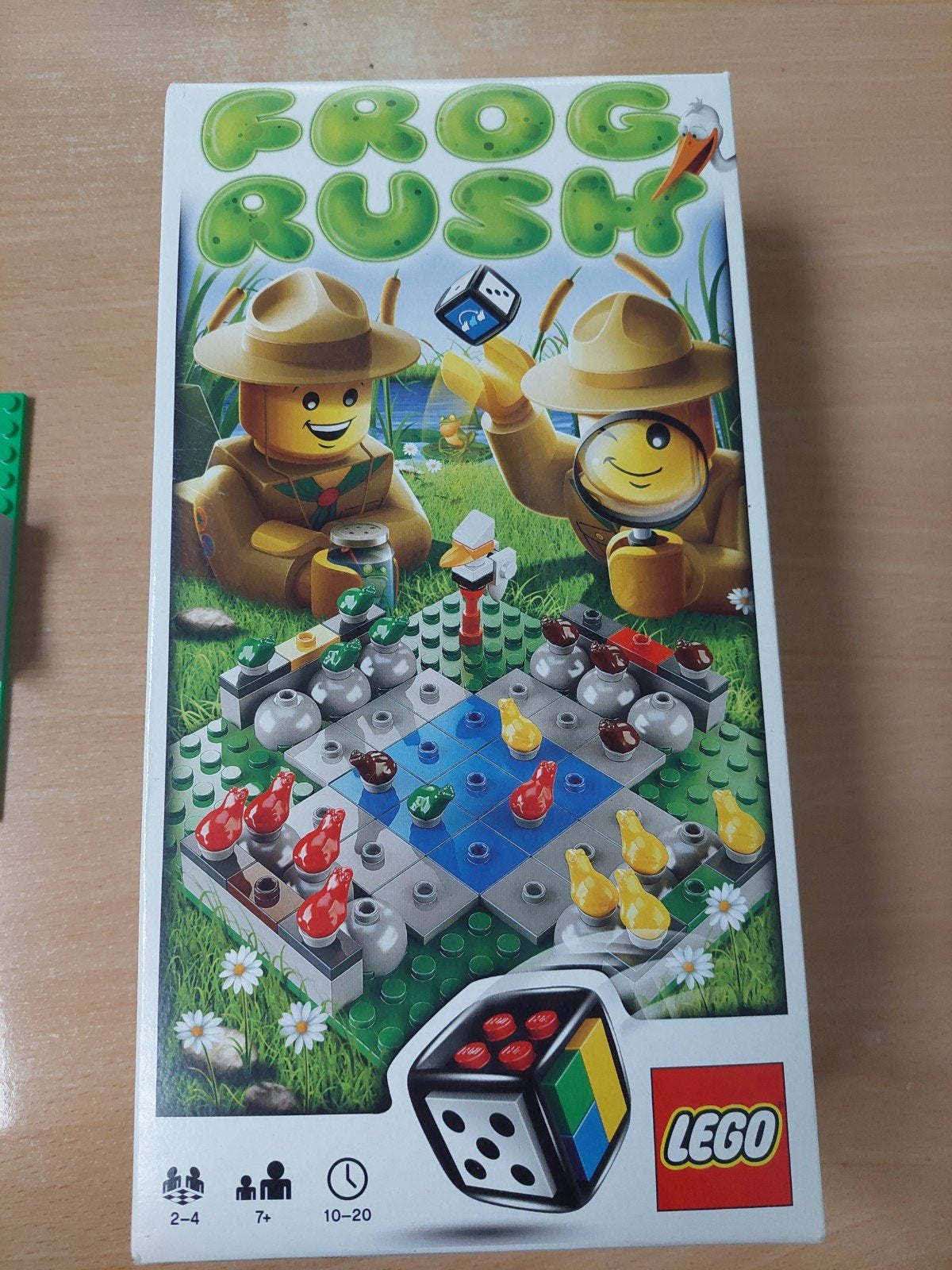 LEGO Games 3854 - Frog Rush (Kikkerrace) COMPLEET, Overige thema's, Lego, Ophalen of Verzenden, Zo goed als nieuw