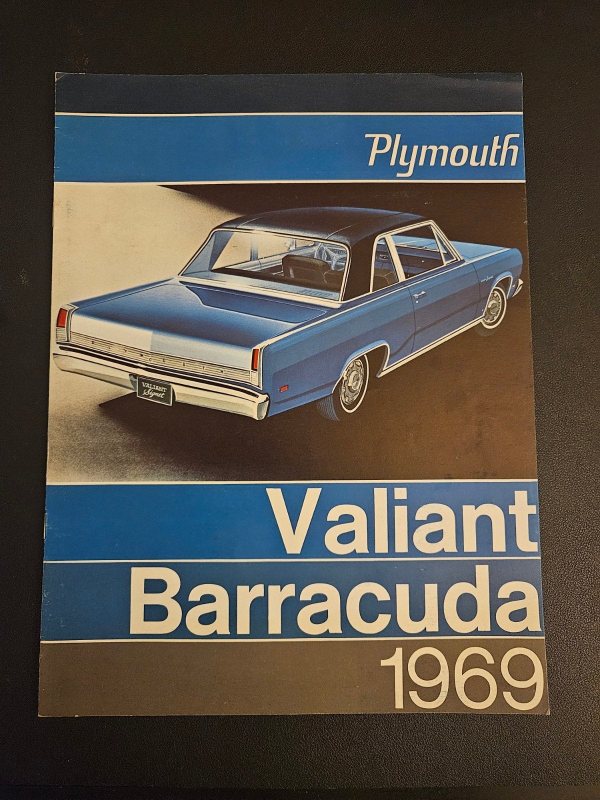 Brochure Plymouth Valiant & Barracuda 1969, Ophalen of Verzenden, Zo goed als nieuw, Overige merken