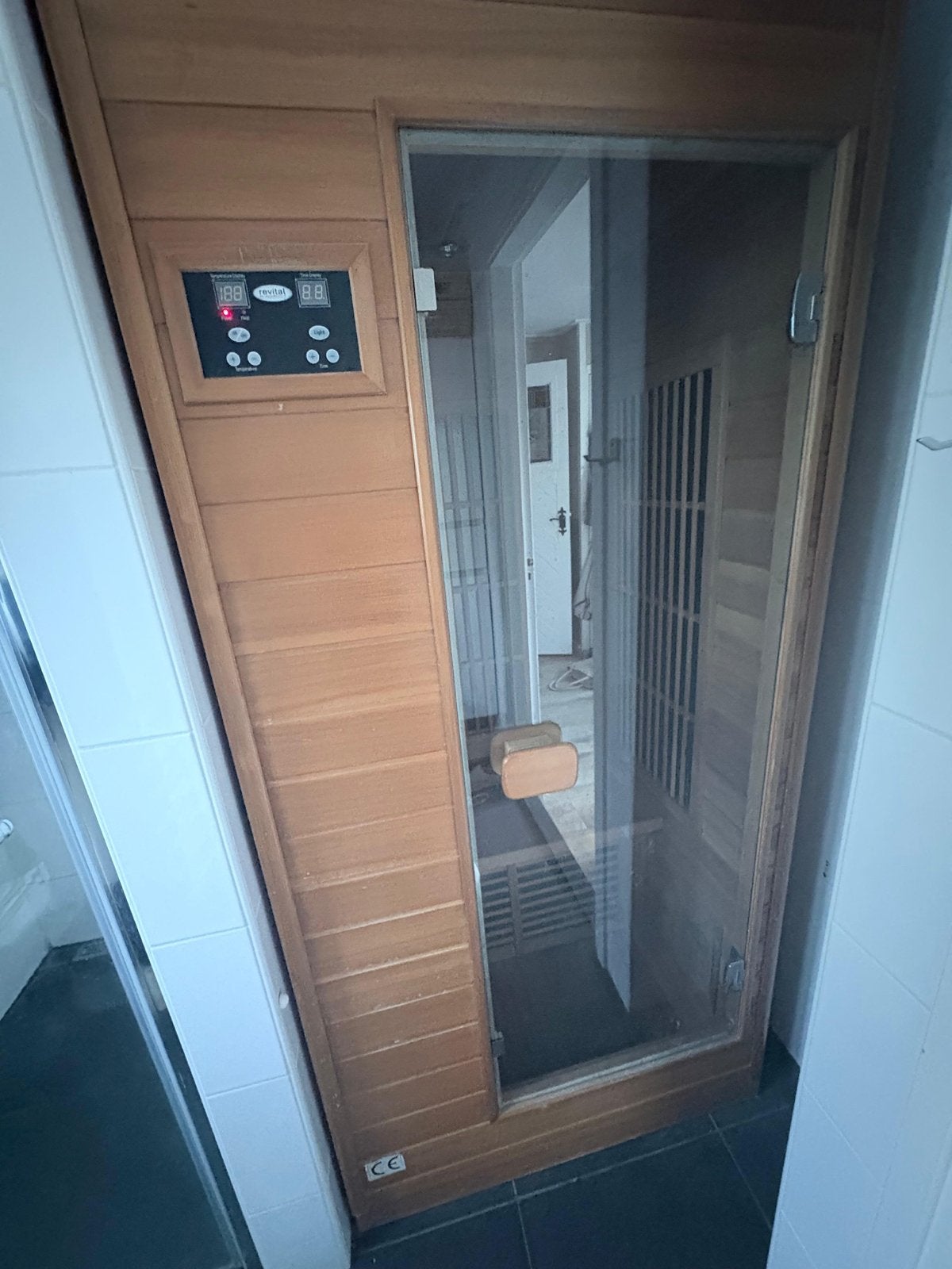 Compacte Infrarood Sauna - Perfect voor Thuis, Ophalen, Gebruikt, Infrarood, Complete sauna