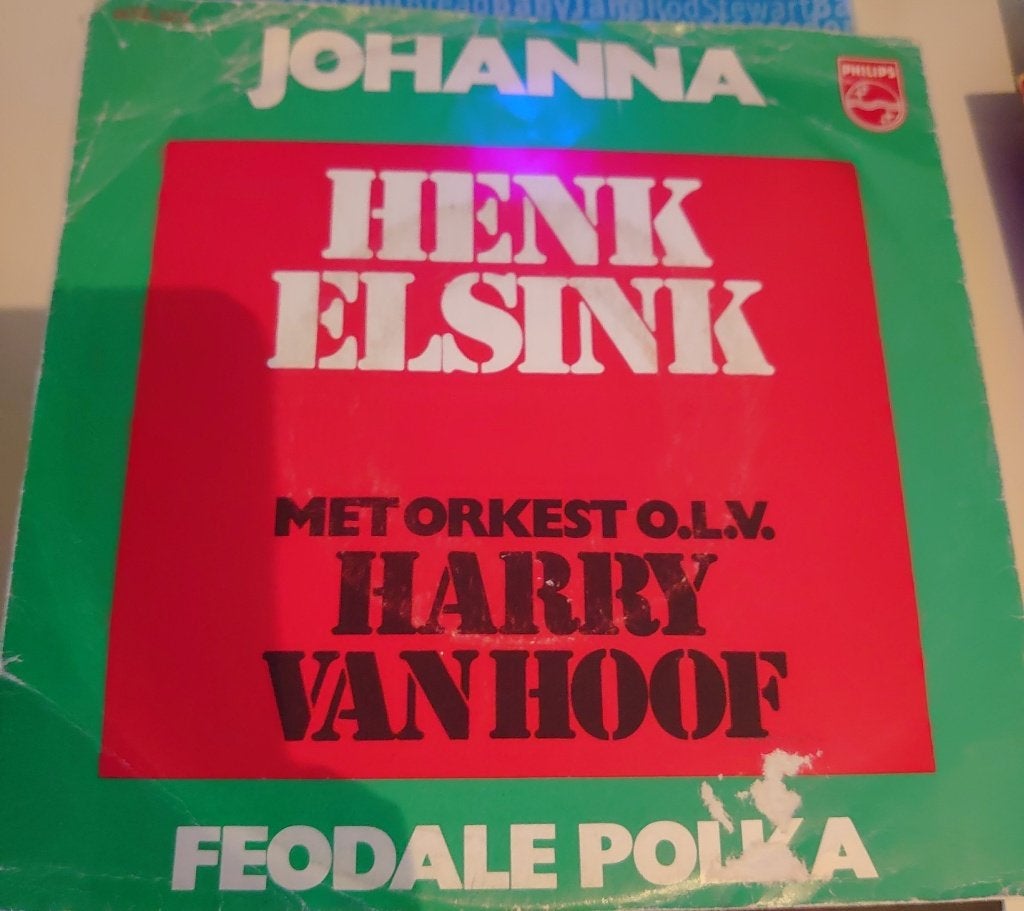 Henk Elsink - Johanna Mooie vinylsingle, Cd's en Dvd's, Vinyl Singles, Originele persing, Verzenden, Gebruikt, Nederlandstalig