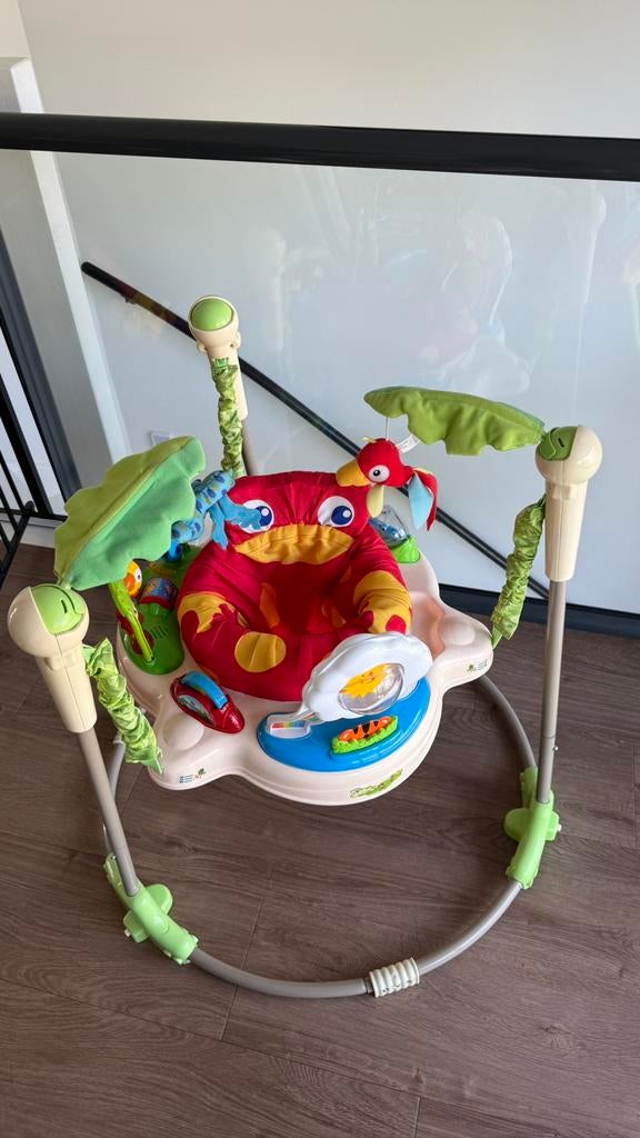 Fisher-price jumperoo/springstoel, Ophalen of Verzenden, Zo goed als nieuw, Overige typen