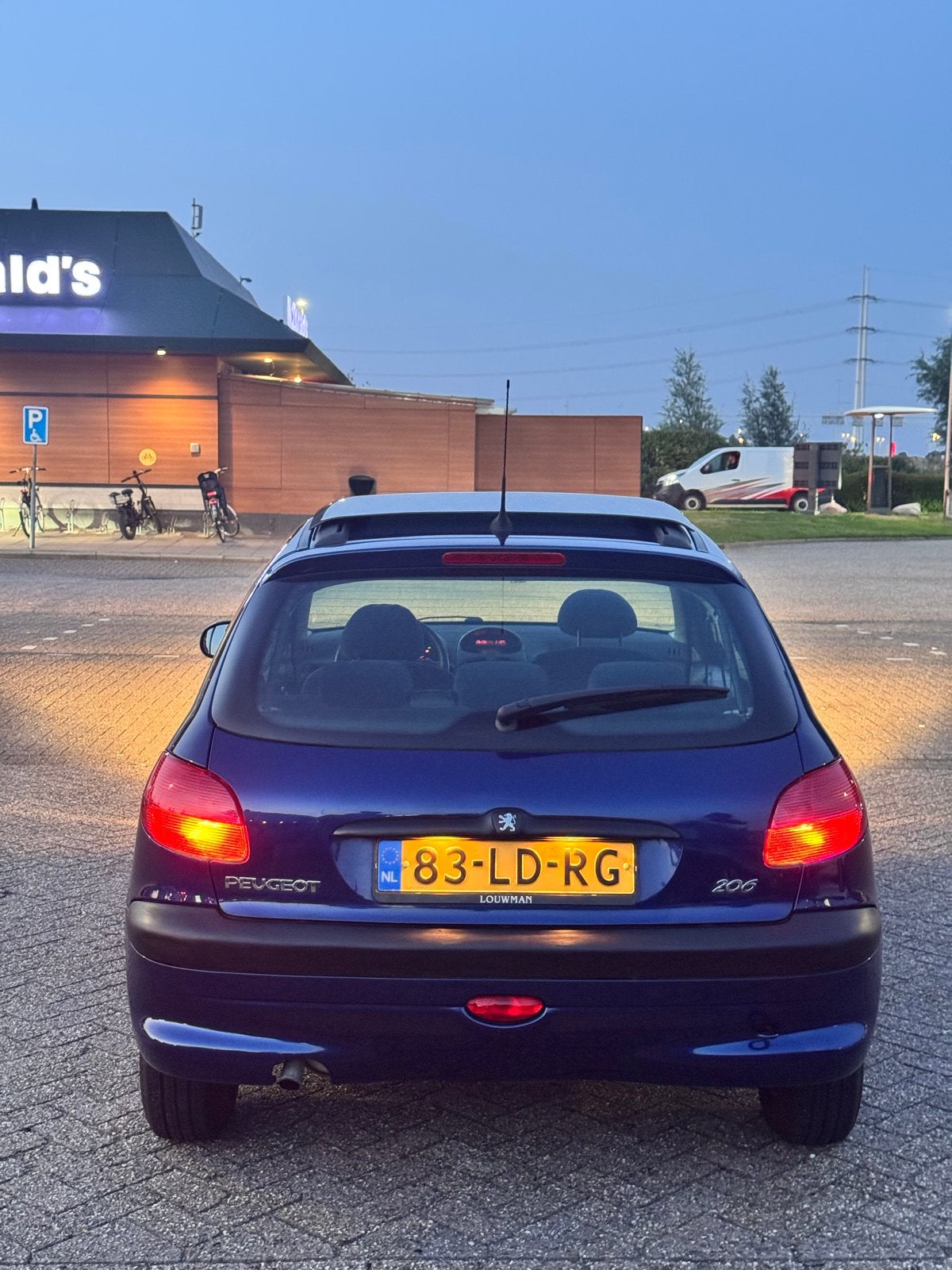 Peugeot 206 1.4 X-line 3D 2002 Blauw