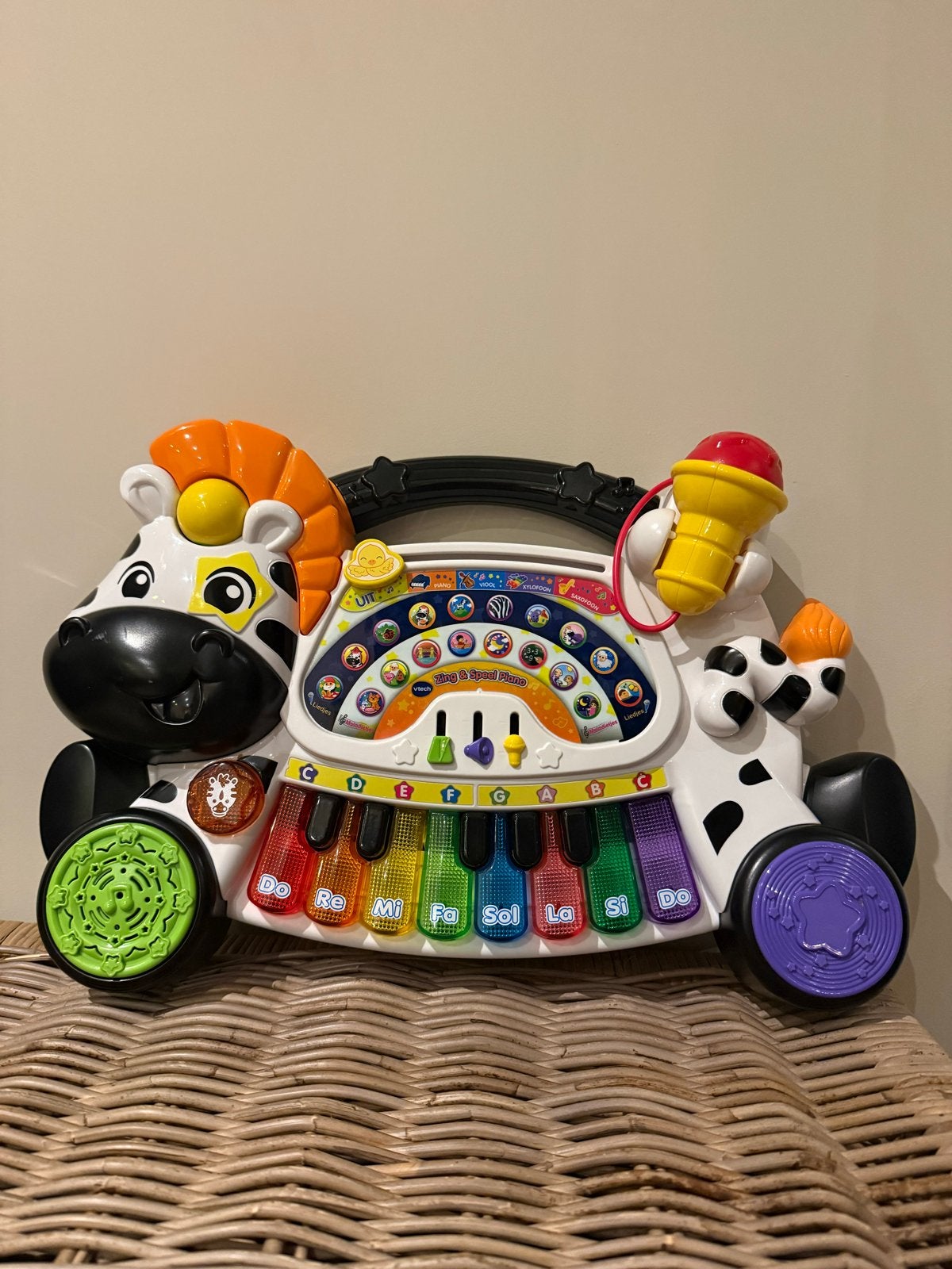 V-tech zoo jamz piano, Ophalen, Zo goed als nieuw, Jongen of Meisje