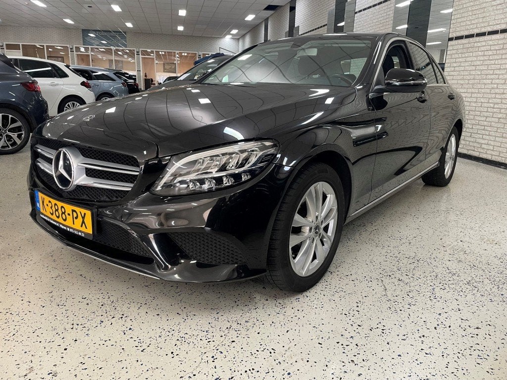 Mercedes-benz C-KLASSE 180 CDI Automaat Sport Navigatie ECC, Auto's, Automaat, Achterwielaandrijving, 4 cilinders, Met garantie (alle)
