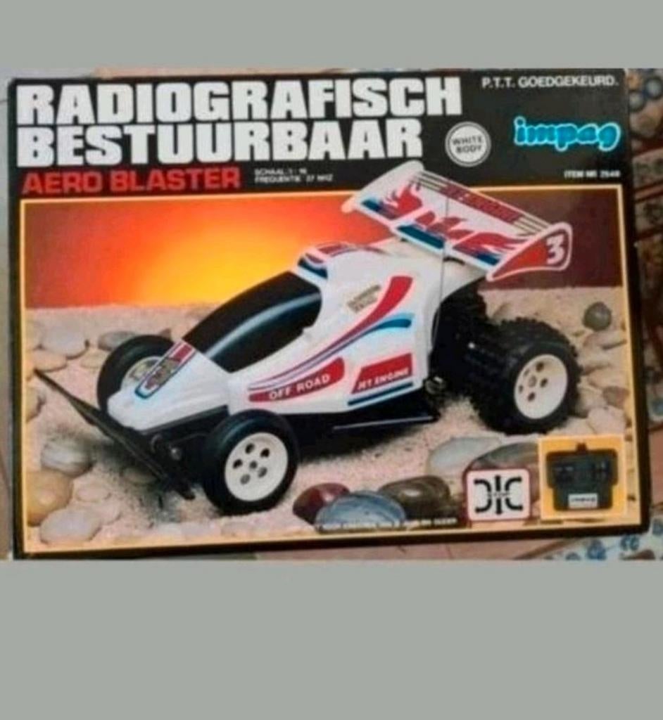 Vintage Aero Blaster 1:16, Jaren ´80
Mooie werkende staat, Ophalen of Verzenden, Gebruikt, Overige schalen