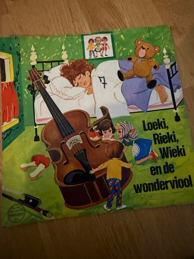 Loeki, Rieki, Wieki en de wonderviool - Bio-tex LP, Ophalen of Verzenden, Gebruikt, Overige formaten