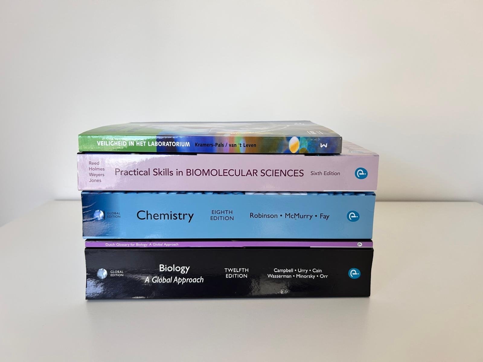Studieboekenset HBO BML (Biologie en Medisch Laboratorium), Ophalen of Verzenden, Beta, Zo goed als nieuw, HBO