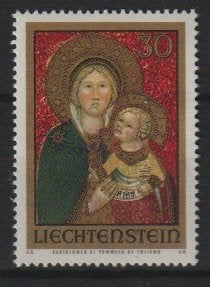 Liechtenstein Michel 595 (kerst), Ophalen of Verzenden, Overige landen, Postfris