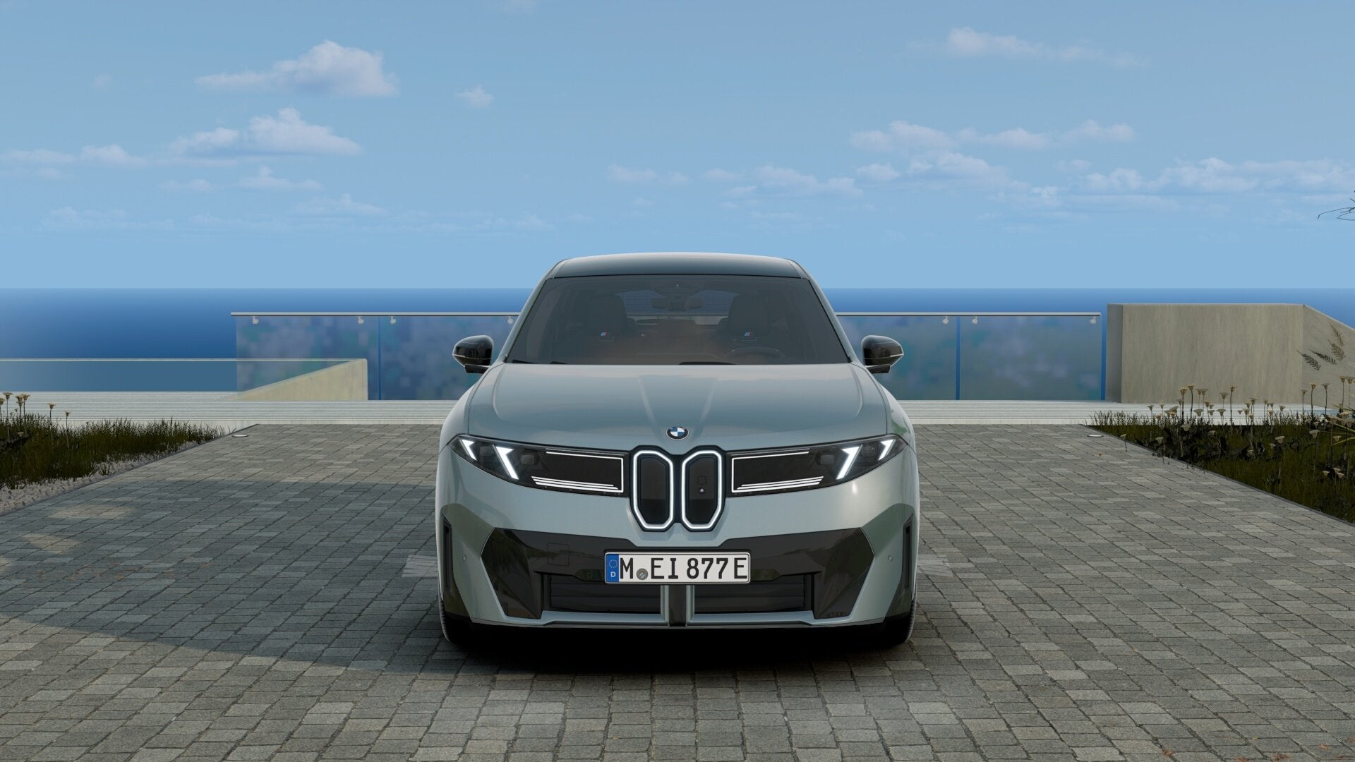 BMW iX3 40 eDrive M Sport / Trekhaak / Panoramadak / Sportst, Auto's, BMW, Automaat, Achterwielaandrijving, Zwart, Leder