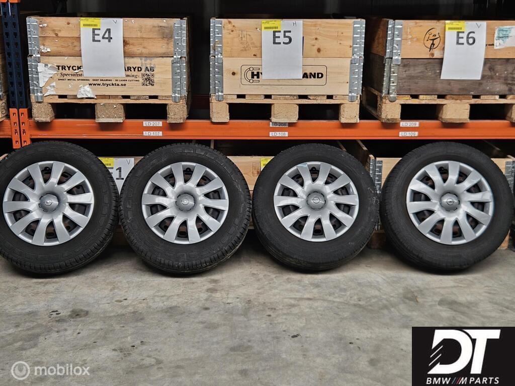 Set wielen Opel Vivaro B 16 inch, Gebruikt, Velg(en), Ophalen of Verzenden