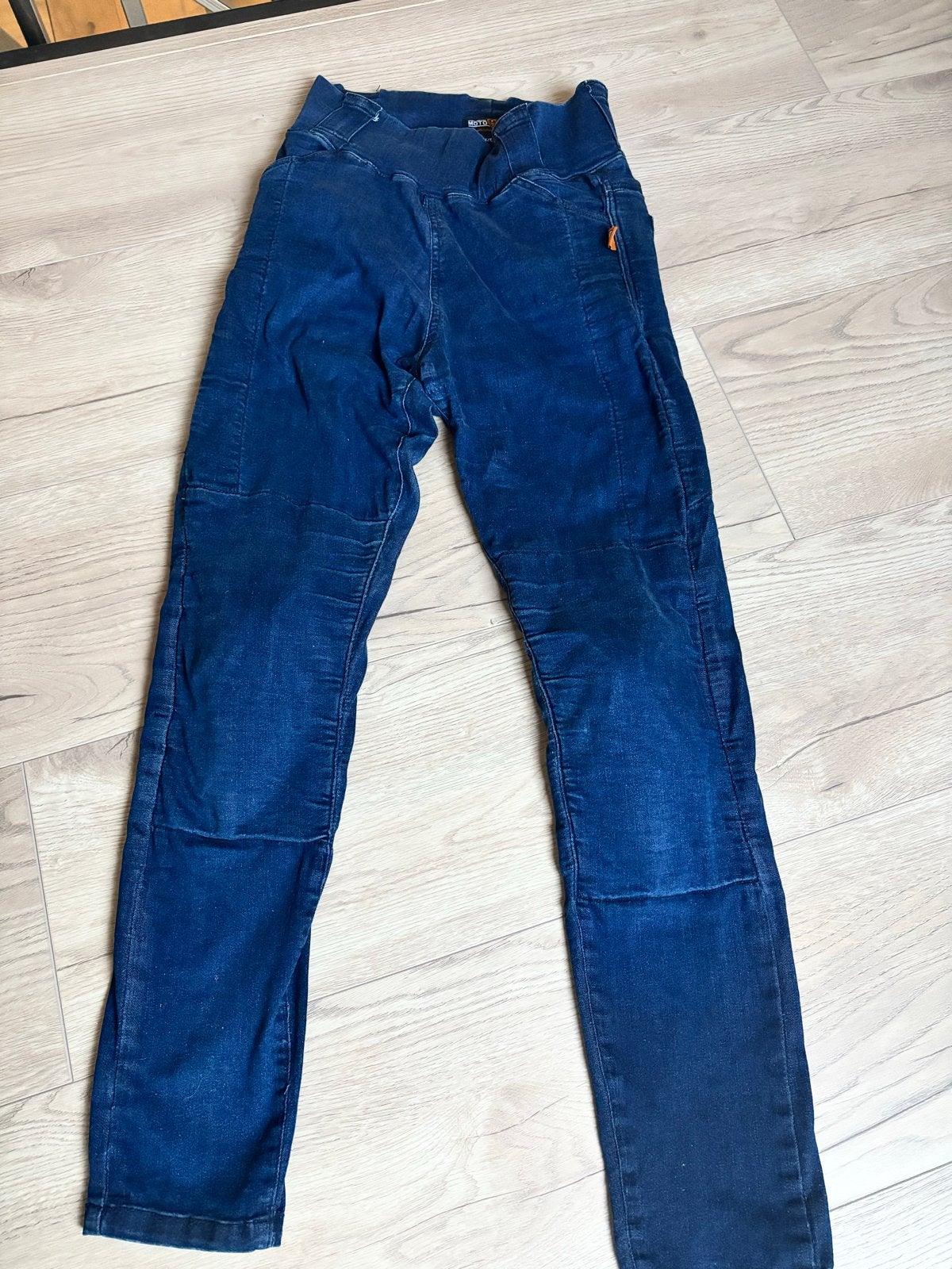 Moto girl Jeans Jeggings - Kevlar gevoerd, Ophalen of Verzenden, Tweedehands, Dames, Broek | textiel