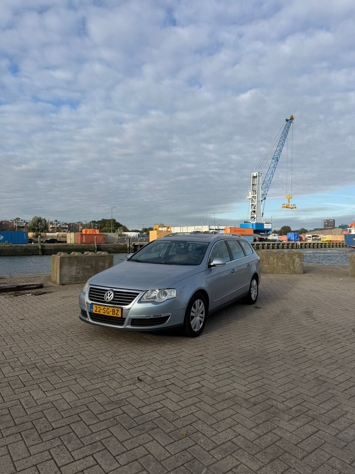 Volkswagen Passat 2.0 FSI 110KW Variant 2006 Blauw, Voorwielaandrijving, 1984 cc, Blauw, Origineel Nederlands