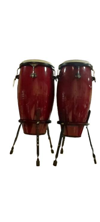 Set Conga's., Muziek en Instrumenten, Ophalen, Zo goed als nieuw, Melodische percussie