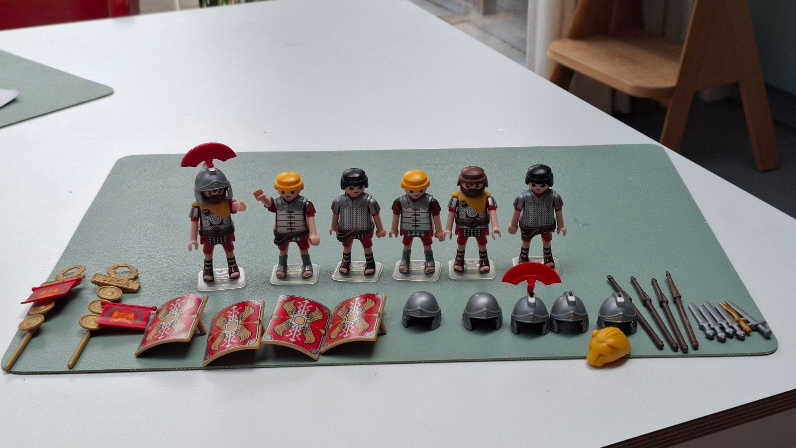 Playmobil Romeinse soldaten set - Historisch, Kinderen en Baby's, Speelgoed | Playmobil, Complete set, Zo goed als nieuw, Figuren