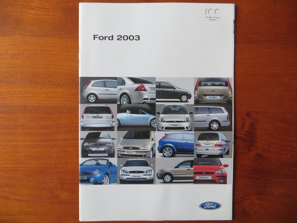 Ford 2003 (jan. 2003) met bijlage, Boeken, Ophalen of Verzenden, Zo goed als nieuw, Ford
