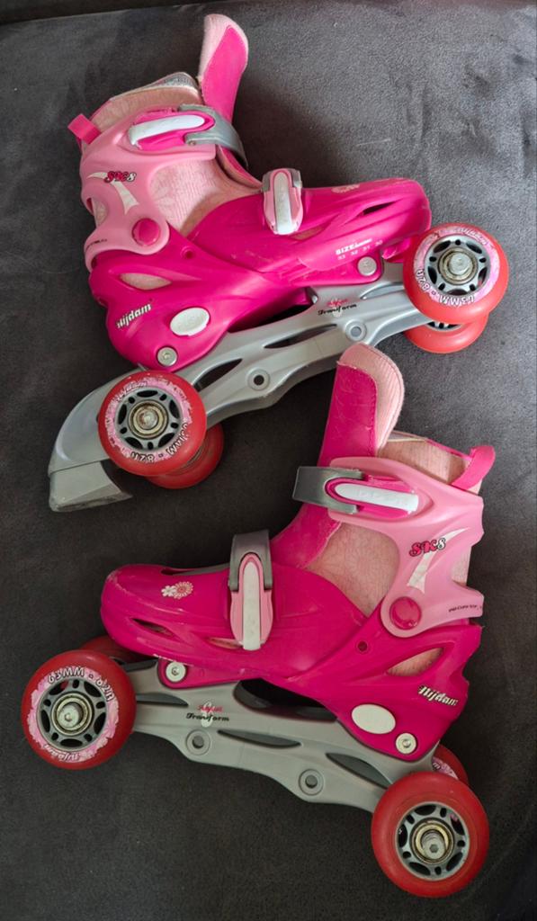 Nijdam rolschaatsen! Verstelbaar 30-33, Ophalen of Verzenden, Gebruikt, Kinderen
