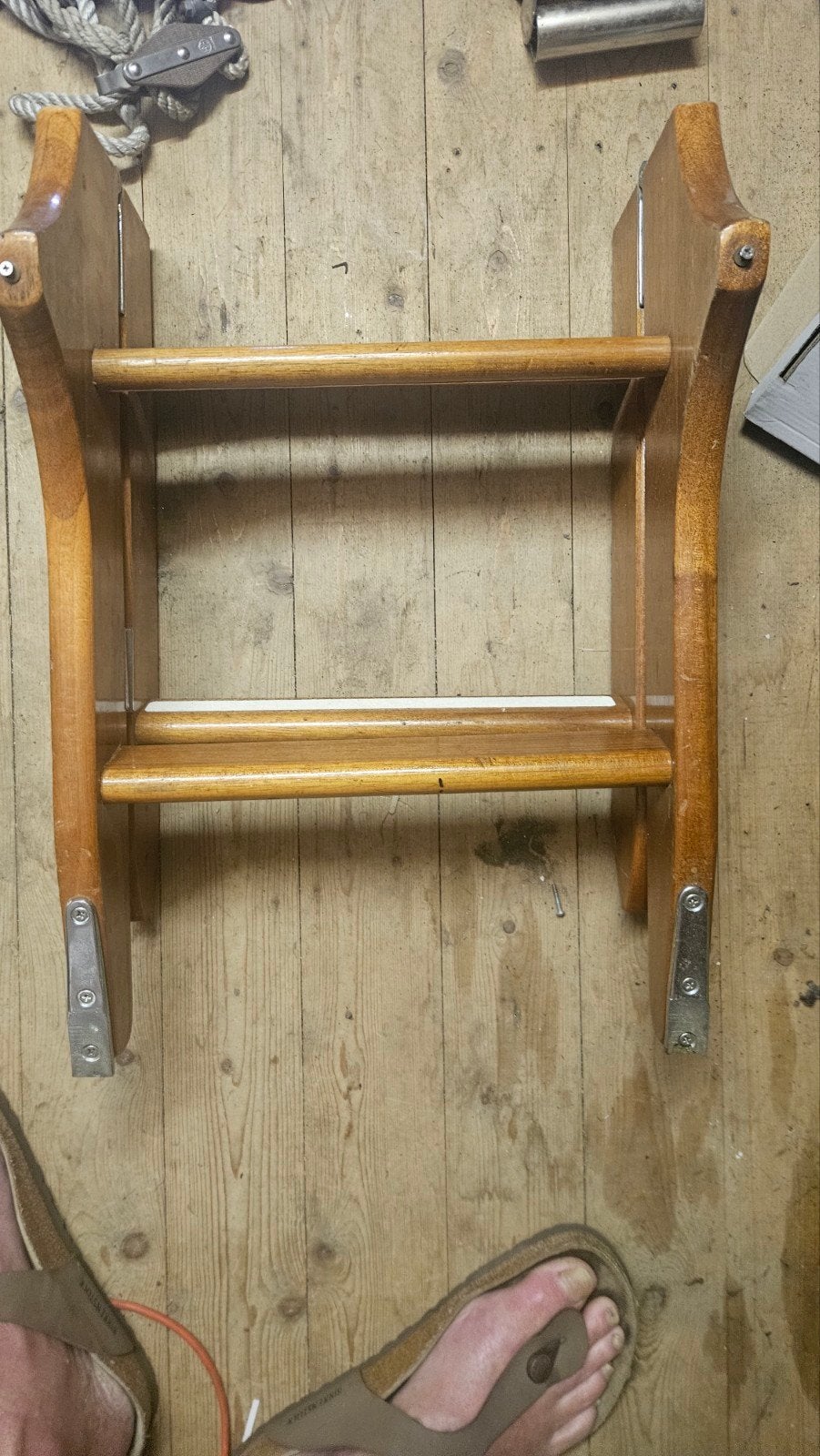Klapbaar boot trapje, Italiaans design, Ophalen, Gebruikt, Overige typen