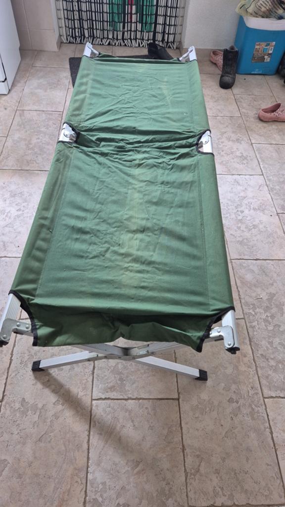 Veldbed, Ophalen