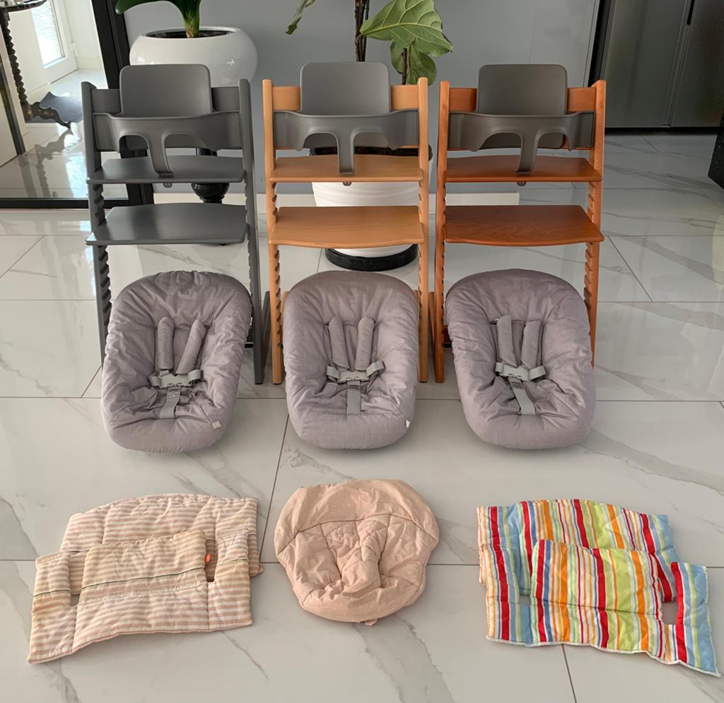 Origineel Stokke tripp trapp / Babyset / Newborn 2 Standen, Ophalen of Verzenden, Zo goed als nieuw, Meegroeistoel, Stoelverkleiner