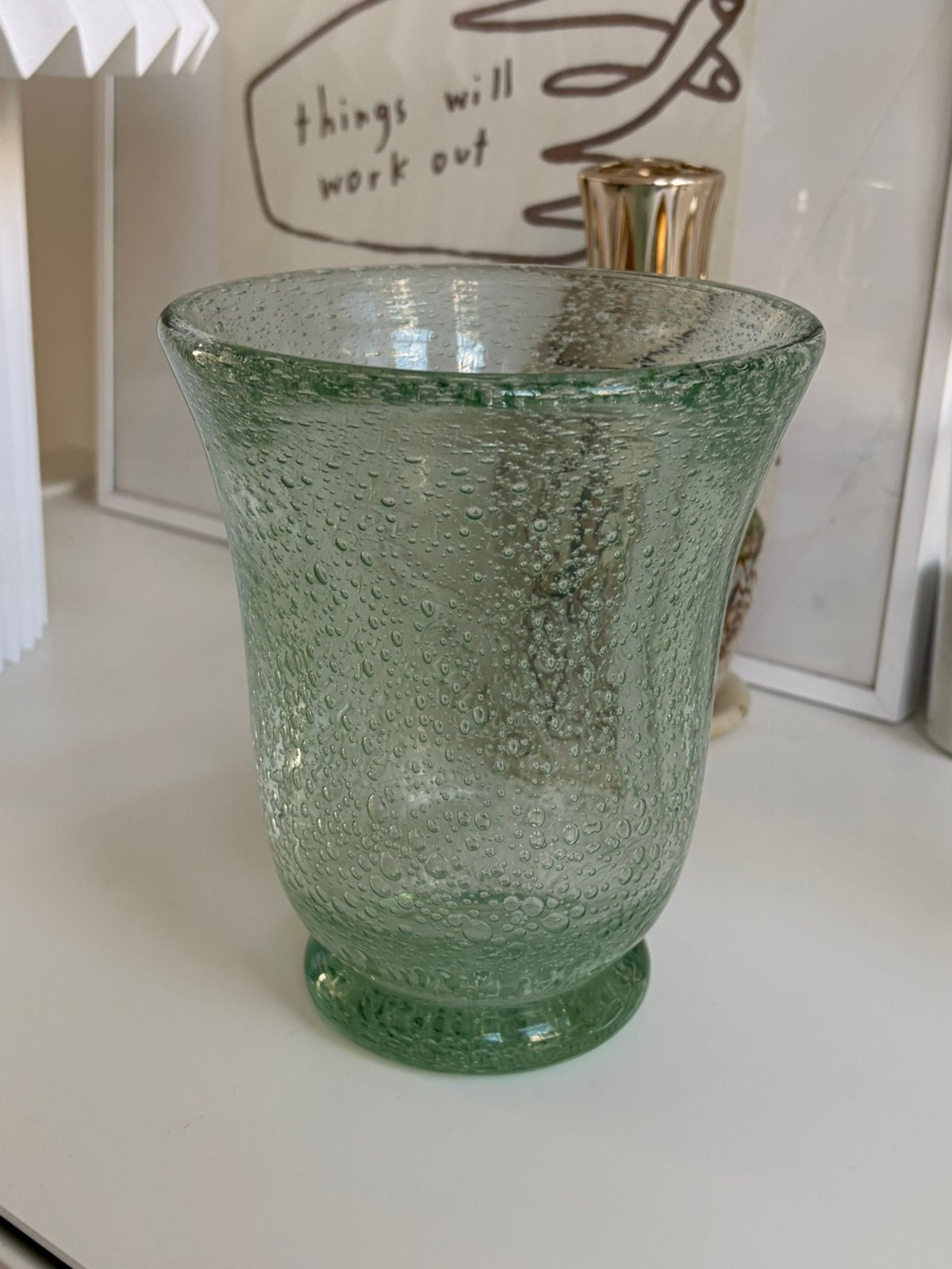 Daum  Vase Bubble  1920, Ophalen of Verzenden, Zo goed als nieuw
