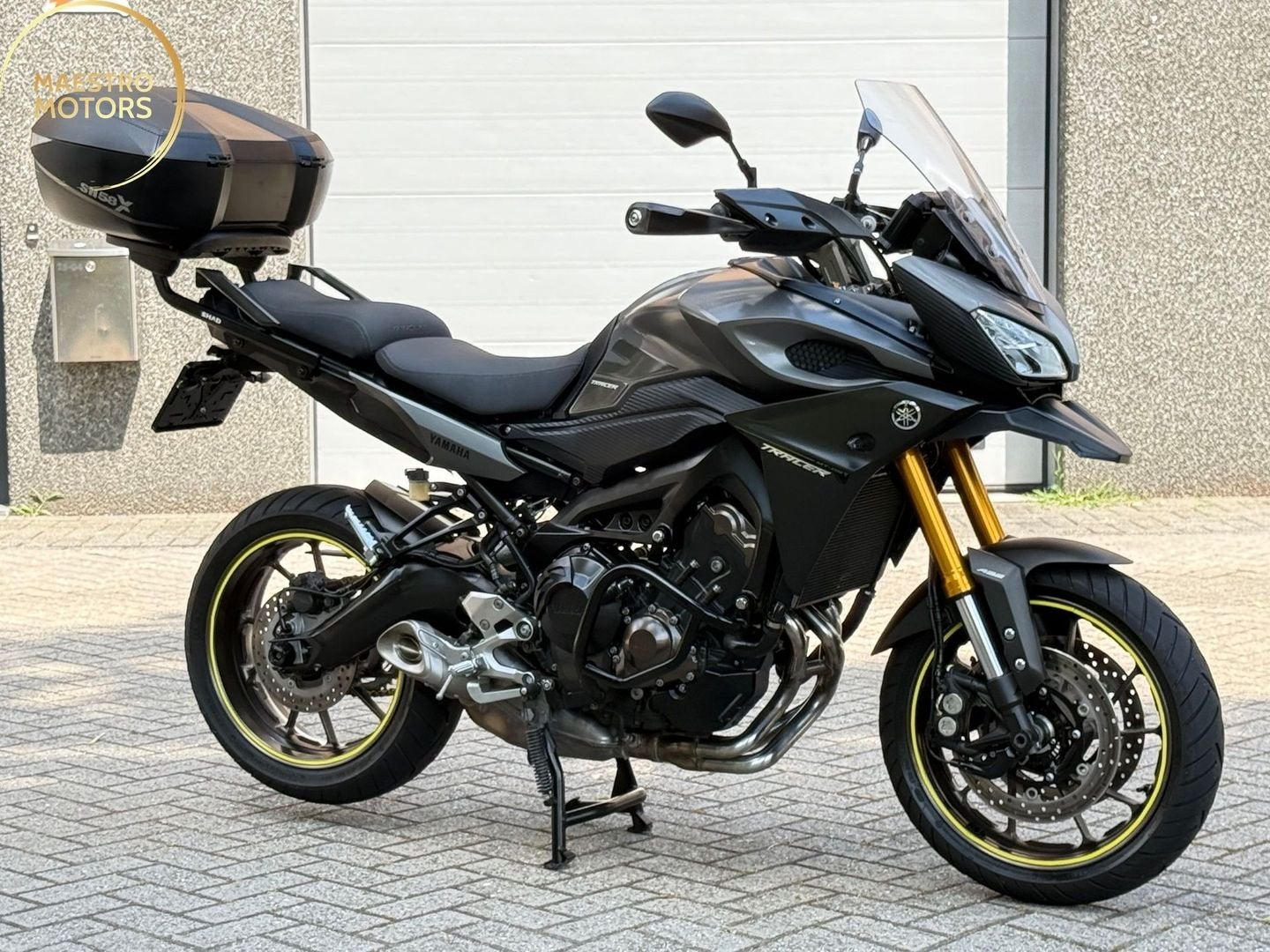 Yamaha MT09 Tracer 900 ABS ZEER NETJES Inruiltopper ! MT 09, Motorrijbewijs A, Bedrijf, Meer dan 35 kW, Toermotor