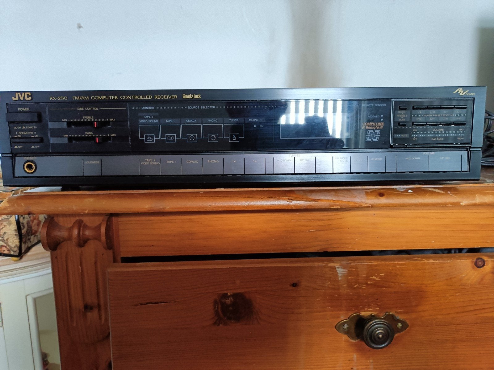 jvc receiver, Ophalen of Verzenden, JVC