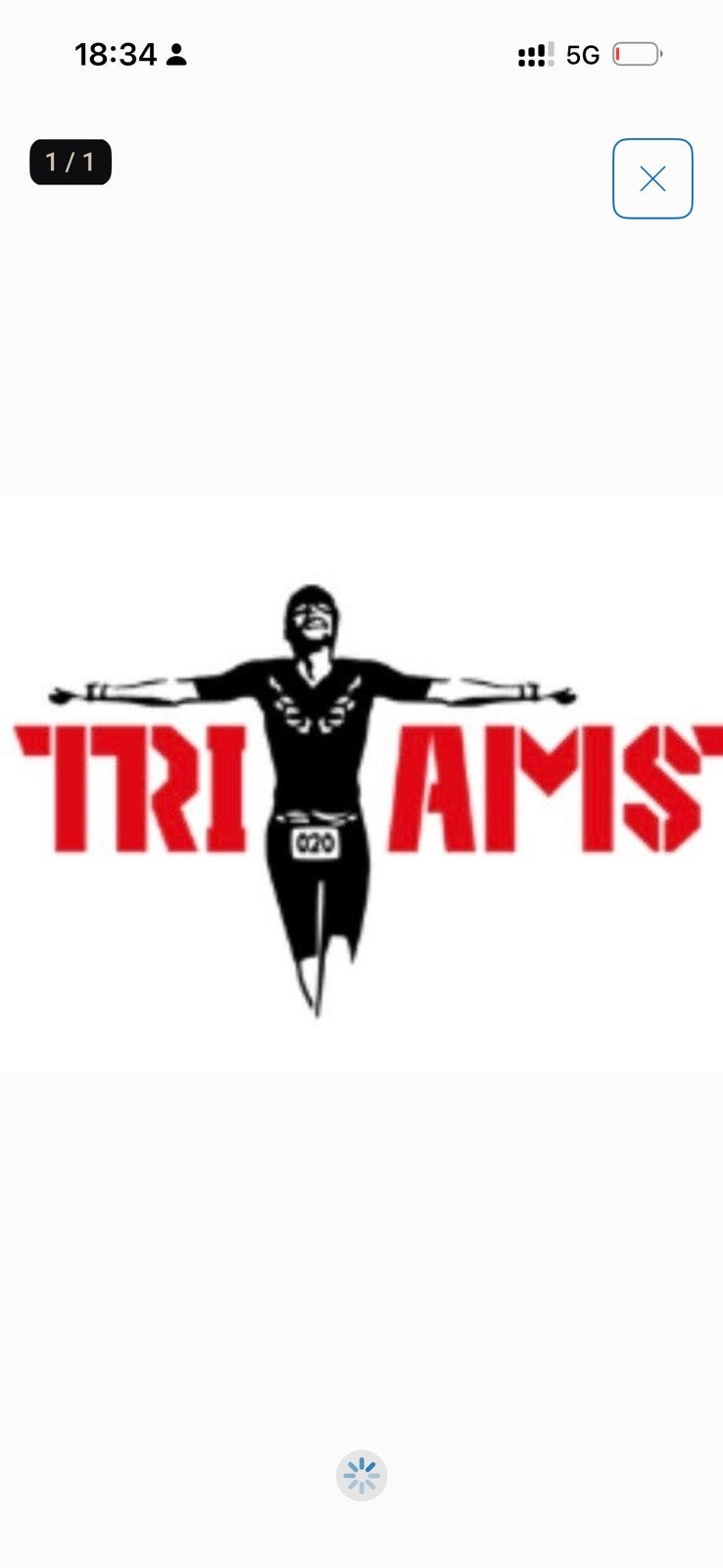 Tri-hard triathlon standaard afstand 7-6-26 adam t.e.a.b., Sport en Fitness, Ophalen of Verzenden, Nieuw
