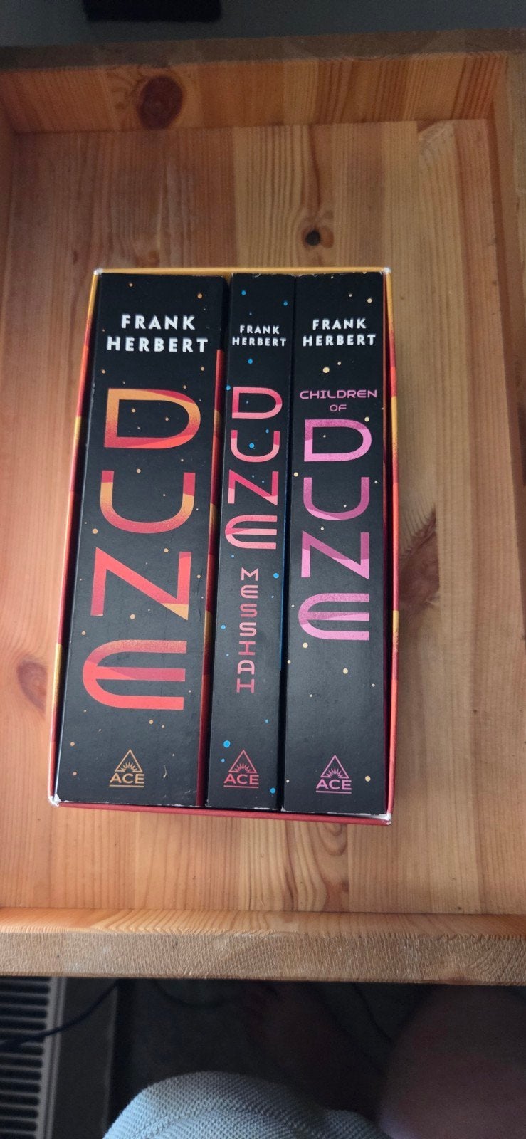 Dune Boeken trilogie Frank Herbert(engels), Ophalen, Nieuw