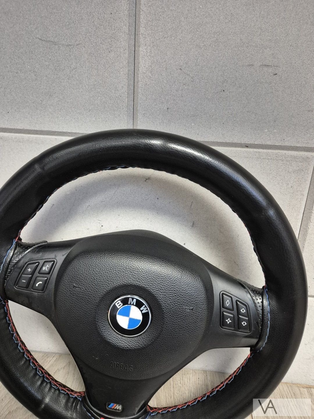 BMW 1 serie E87 3 E90 stuur met airbag M M3 bekleed €200, Gebruikt, -, -, Ophalen of Verzenden
