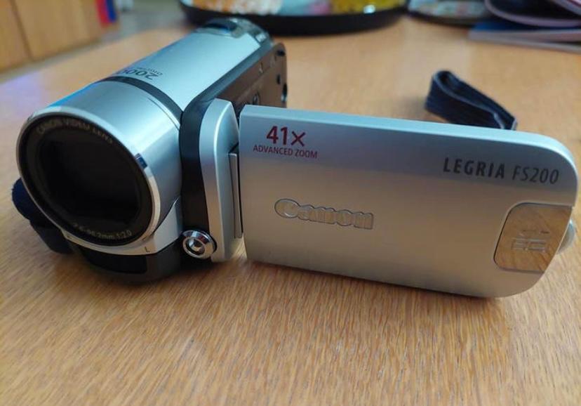 Prachtige Canon Legria FS200 videocamera, Canon, 20x of meer, Ophalen of Verzenden, Zo goed als nieuw