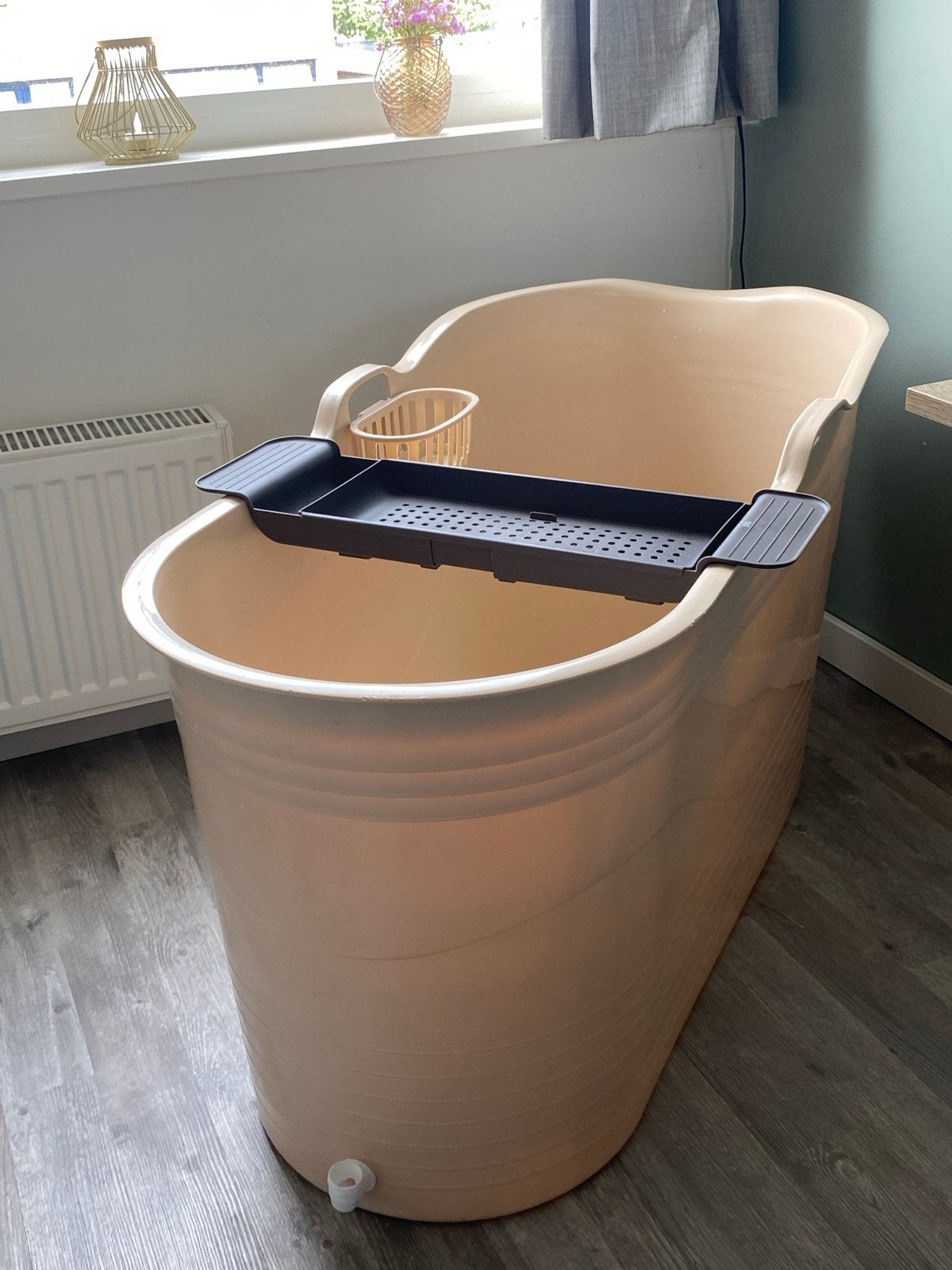 Bath Bucket XL – vrijstaand bad / ijsbad – 230 liter, Ophalen, Gebruikt, Met bad