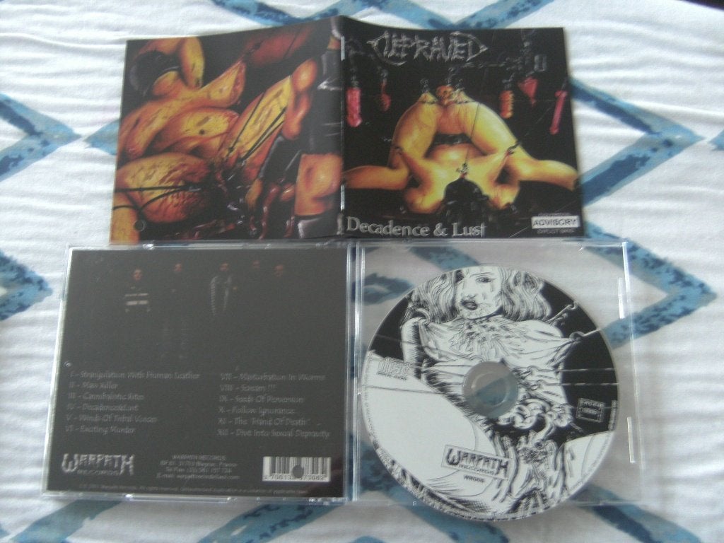 Depraved – Decadence And Lust, Ophalen of Verzenden, Zo goed als nieuw