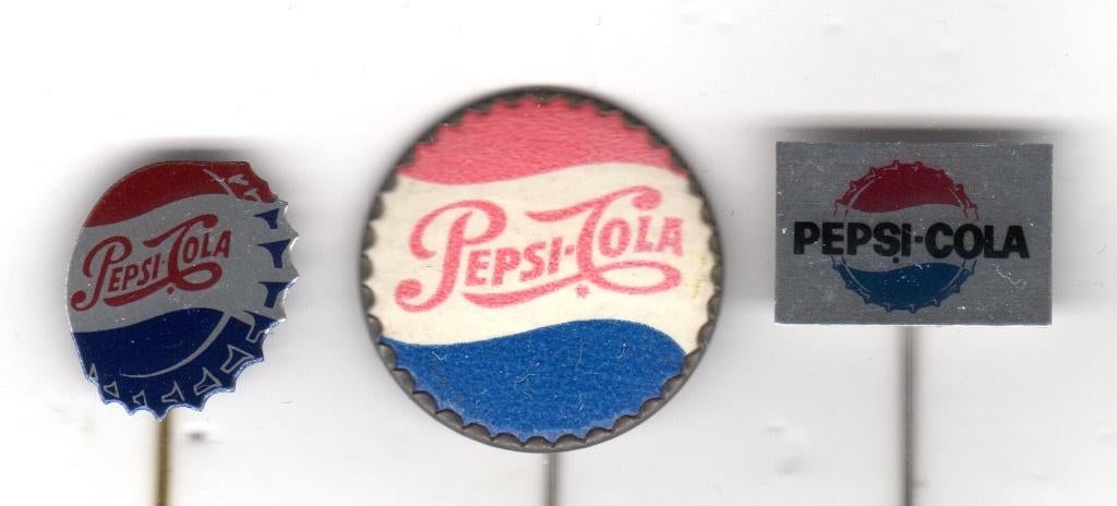 3 speldjes PEPSI COLA (A8), Ophalen of Verzenden, Gebruikt, Overige onderwerpen