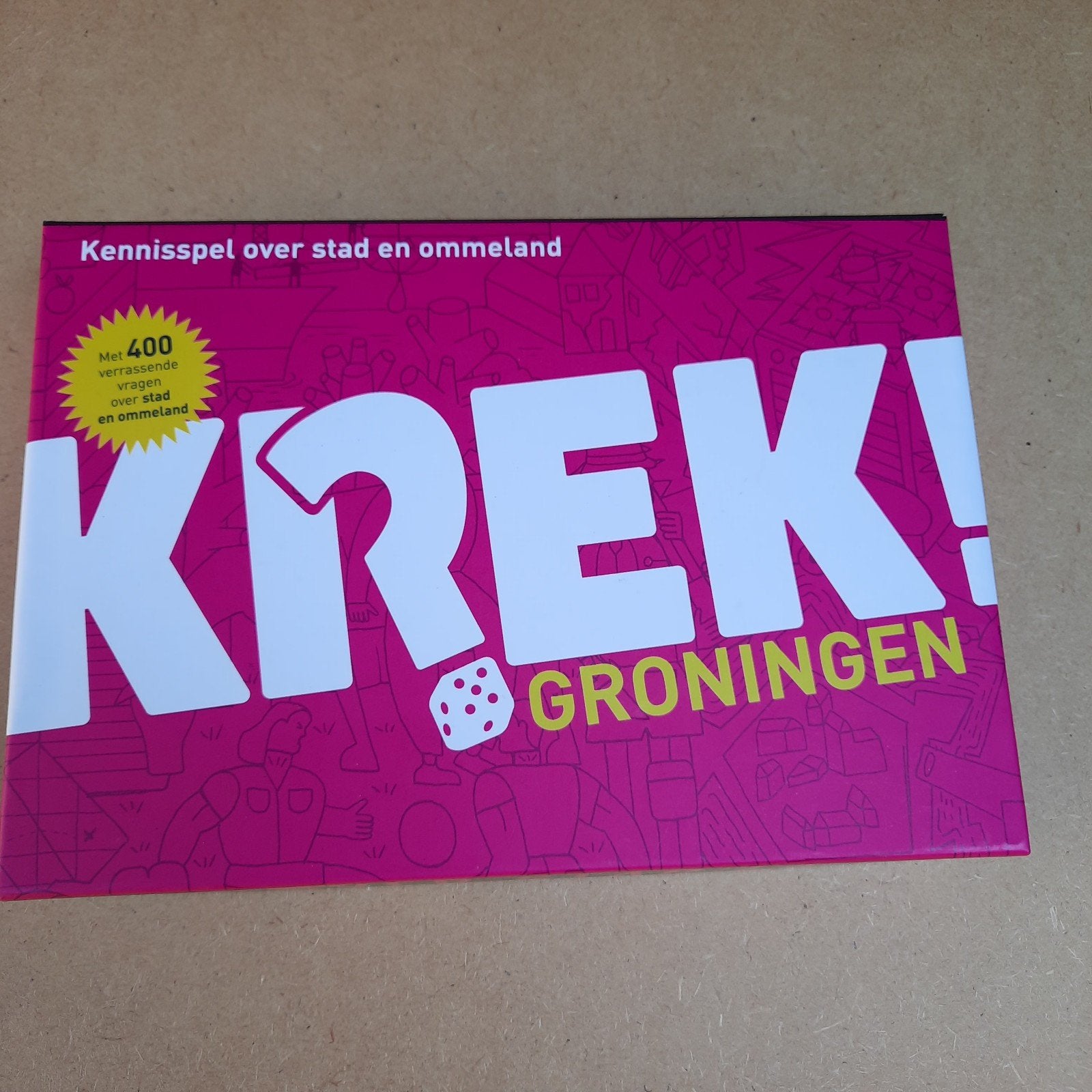 Krek Groningen, kennisspel over stad en Ommeland, Ophalen of Verzenden, Zo goed als nieuw